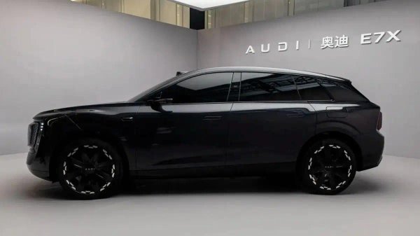 奥迪在华发布全新纯电SUV E7X，北京车展将迎首秀