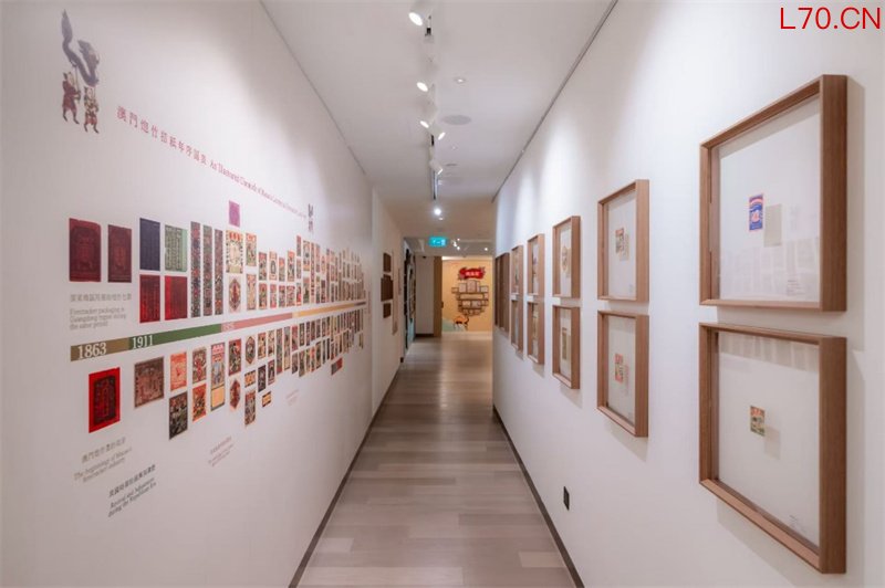 展场全景展示始自1863年的澳门炮竹手工业。主办方供图