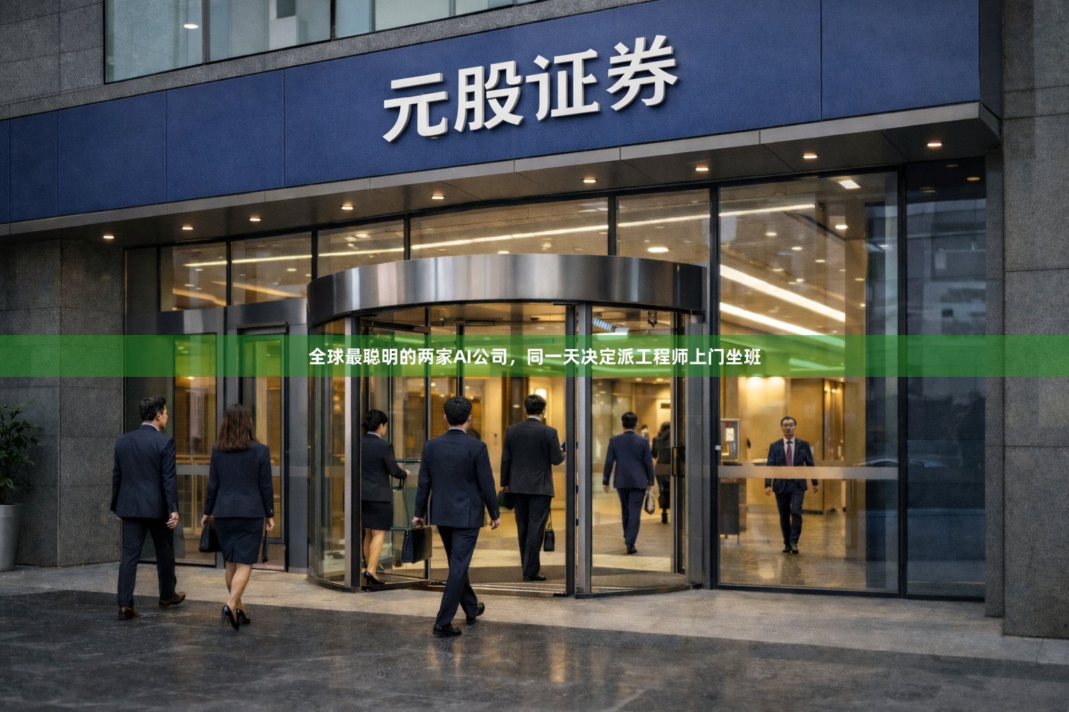 全球最聪明的两家AI公司，同一天决定派工程师上门坐班
